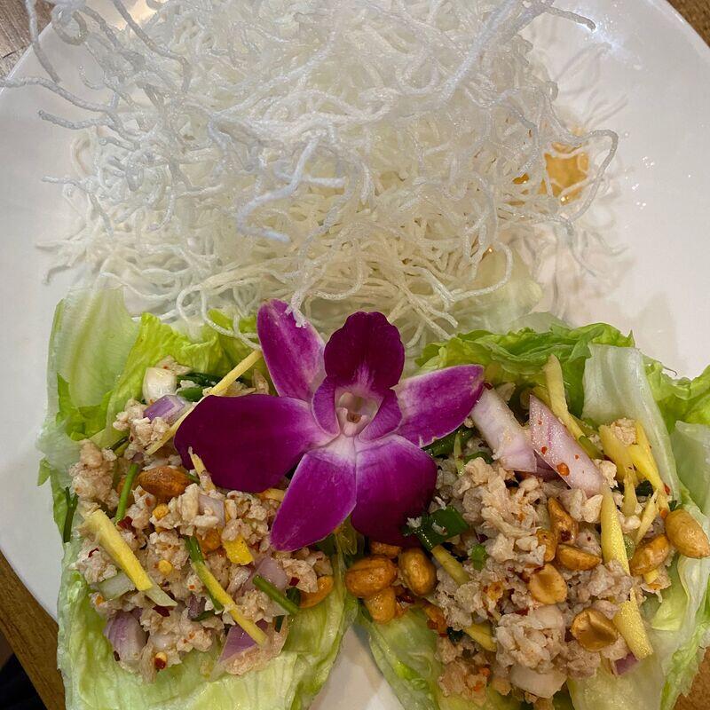 Chicken Lettuce Wrap